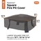 Classic Accessories Ravenna Large Full Square Fire Pit Cover, 38"x38" 55-487-015101-EC - alternate 4