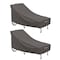 Classic Accessories Large Chaise Lounge Cover, 86 in L x 34 in W x 30 in H, 2PK 55-712-045101-2PK - alternate 1