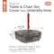 Classic Accessories Ravenna Umbrella Hole Table and Chairs Cover, 60"x60" 55-800-025101-EC - alternate 9