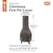 Classic Accessories Ravenna Cover, Med, Outdoor Chiminea, Grey, 38"x38" 55-813-035101-EC - alternate 9