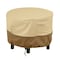 Classic Accessories Veranda Beige Patio Round Ottoman Cover, 22 in Dia x 23 in H 55-999-361501-00 - alternate 1