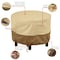 Classic Accessories Veranda Beige Patio Round Ottoman Cover, 22 in Dia x 23 in H 55-999-361501-00 - alternate 4