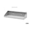 Triton Products 18 In. W x 6-1/2 In. D Gray Epoxy Coated Steel Shelf for LocBoard 56186 - alternate 2