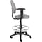 Boss Drafting Stool (B315-Gy) W/Footring And Adjustable Arms B1616-GY - alternate 2