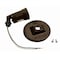 Bell Outdoor Round Weatherproof Combo Cover, 4.125" W x 4.125" H, Color: Bronze 5624-2 - alternate 1
