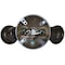 Bell Outdoor Round Weatherproof Combo Cover, 8" W x 4.125" H, Color: Bronze 5625-2 - alternate 3