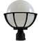 Dabmar Lighting Fixture, Post Top, 260, B, 10" Globe GM260-B - alternate 1