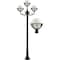 Dabmar Lighting Wall Fixture, Globe, GM2630, B, 10", 3 Light GM2630-B - alternate 1
