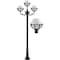 Dabmar Lighting Wall Fixture, Globe, GM2630, B, 10", 3 Light GM2630-B - alternate 2