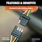Curt Custom Wiring Harness 4-Way Flat Output 56434 - alternate 5