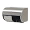 Georgia-Pacific Toilet Paper Dispenser, Coreless, Horizontal Double Roll, Steel, Silver, Compact 56798 - alternate 2