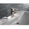 Delta Single Handle Single Hole Lavatory Faucet, Stainless 1 or 3-hole 4" installation Hole 567LF-SSPP - alternate 2