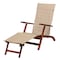Classic Accessories Montlake Antique Beige Patio Chaise Slipcover, 69"X19" 56-007-030301-RT - alternate 1