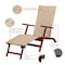 Classic Accessories Montlake Antique Beige Patio Chaise Slipcover, 69"X19" 56-007-030301-RT - alternate 3