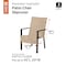 Classic Accessories Montlake Antique Beige Patio Chair Slipcover, 45"x20" 56-010-010301-RT - alternate 5