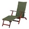 Classic Accessories Montlake Heather Fern Patio Chaise Slipcover, 69"x19" 56-011-031101-RT - alternate 1