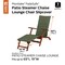 Classic Accessories Montlake Heather Fern Patio Chaise Slipcover, 69"x19" 56-011-031101-RT - alternate 3