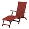 Classic Accessories Montlake Patio Chaise Slipcover, Heather Henna, 69"x19" 56-015-036601-RT - alternate 1