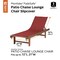 Classic Accessories Montlake Patio Chaise Slipcover, Heather Henna, 72"x21" 56-016-046601-RT - alternate 6