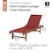 Classic Accessories Montlake Patio Chaise Slipcover, Heather Henna, 80"x26" 56-017-056601-RT - alternate 5