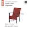 Classic Accessories Montlake Patio Chair Slipcover, Heather Henna, 45"x20" 56-018-016601-RT - alternate 6