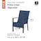 Classic Accessories Montlake Heather Indigo Patio Chair Slipcover, Heather Indigo, 45"x20" 56-022-015501-RT - alternate 2