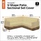 Classic Accessories Veranda V-Shape Sectional Lounge Set Cover, 70"L x 33.5"D x 31"H 56-300-021501-EC - alternate 7