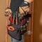 Klein Tools Tool Belt, Tool Belt, Black, Nylon, 11 Pockets 5709M - alternate 8