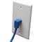 Tripp Lite Cat6 Cable, Right Angle, RJ45, Blue, 10ft N204-010-BL-DN - alternate 2