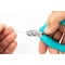 Erem Diagonal Cutting Pliers, 4-1/4", Flush, Tungsten Carbide, ESD-Safe, Cushion Grip Handles 576TX - alternate 9