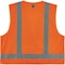 Ergodyne Orange Type R Class 2 Economy Surveyors, Polyester Mesh, Polyester, Zipper Closure, Orange 8249Z - alternate 7