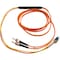 Tripp Lite Fiber Optic Cable, Conditioning, ST/LC, 2m N422-02M - alternate 2