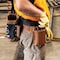 Klein Tools Belt, Toolbelt System, Ironworker, Complete, L, Brown/Black, Leather, Steel, Brass, 9 Pockets 5800IWBL - alternate 17