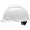 Bullard Hard Hat, S62, Polyethylene, 4 Point Ratchet, Type 1, Class C, White 62WHR - alternate 7