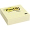 Post-It Post-itNotes 675, 4"x4", Canary Yllw, PK12 675-YL - alternate 2