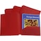 C-Line Products Two Pocket Folder, 3Hole, Red, PK25 32934 - alternate 3