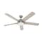 Hunter Decorative Ceiling Fan, 60 in Blade Dia, 5 Blades, 6 Speeds, 120, Matte Silver 59486 - alternate 1