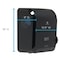 Georgia-Pacific 16-11/16"H x 12-39/64"W, Paper Towel Dispenser, Black 59589 - alternate 16