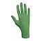 Showa 6110PF, Nitrile Disposable Gloves, 4 mil, Food Grade, Powder-Free, L, (9), Green, PK100 6110PF L - alternate 2