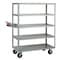 Little Giant Order Picking Stock Cart, 12 ga. Steel, 3600 lb Load Capacity, 5 Shelves, 65" H 5ML24366PHWSP - alternate 5