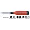 Megapro Tamperproof 15-in-1 Multi-Bit Screwdriver, 8-1/2", Number of Bits 7 151TP-B - alternate 3