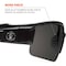 Ergodyne DAGR-PZ, Safety Glasses, Uncoated, Smoke Lens, Black Frame, Half-Frame, Polarized DAGR-PZ - alternate 3