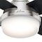 Hunter Decorative Ceiling Fan, 52 in Blade Dia, 4 Blades, 3 Speeds, 120V AC, Brush Nickel 59216 - alternate 4