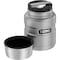 Thermos Stainless Steel Food Jar w/Folding Spoon, 16 oz., Matte Steel SK3000MSTRI4 - alternate 6