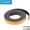 Mastervision MasterVision Flexible Adhesive Magnetic Strip Tape Roll, 0.5" x 7' FM2319 - alternate 4