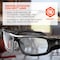 Ergodyne ODIN, Safety Glasses, Anti-Fog, Indoor/Outdoor Lens, Black Frame, Full-Frame ODIN-AF - alternate 3