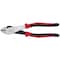 Klein Tools 8 1/8 in High Leverage Diagonal Cutting Plier Standard Cut Oval Nose Uninsulated J248-8 - alternate 15