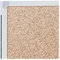 Mead Cork Bulletin Board 36"H x48"W, Silver Z85362-24 - alternate 4