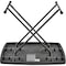 Iceberg IndestrucTable Classic Personal Folding Table, Charcoal Top and Frame, 20 in W x 30 in L x 29 in H 65491 - alternate 2