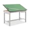 Safco Drafting Table Top , 72" W 1" H, Green Tabletop 3953 - alternate 2